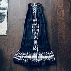 Long black Ripcurl dress